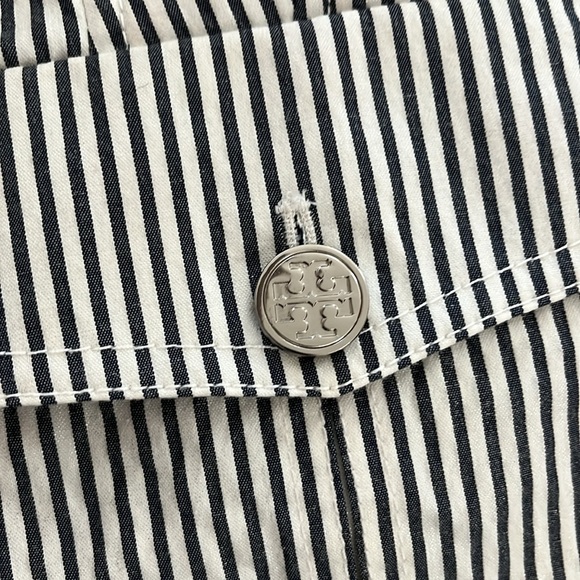 Tory Burch striped blazer jacket size 2 - Picture 8 of 8